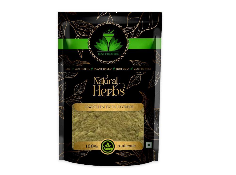 SAI HERBS Epazote Leaf Extract Powder - Chenopodium Ambrosioides Extract Powder (100 g)