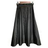 [Used] Good Condition 24SS IENA & NAVY Polyester Silk Flare Skirt 34 Black Women's Luxs Brand Used Clothing Luxe