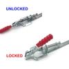 Clamp Hand Tool Hand Toggle Clamp Toggle Clamp Iron Galvanized Quick Fixed Toggle Clamp Holding for latches Push Pull Acti