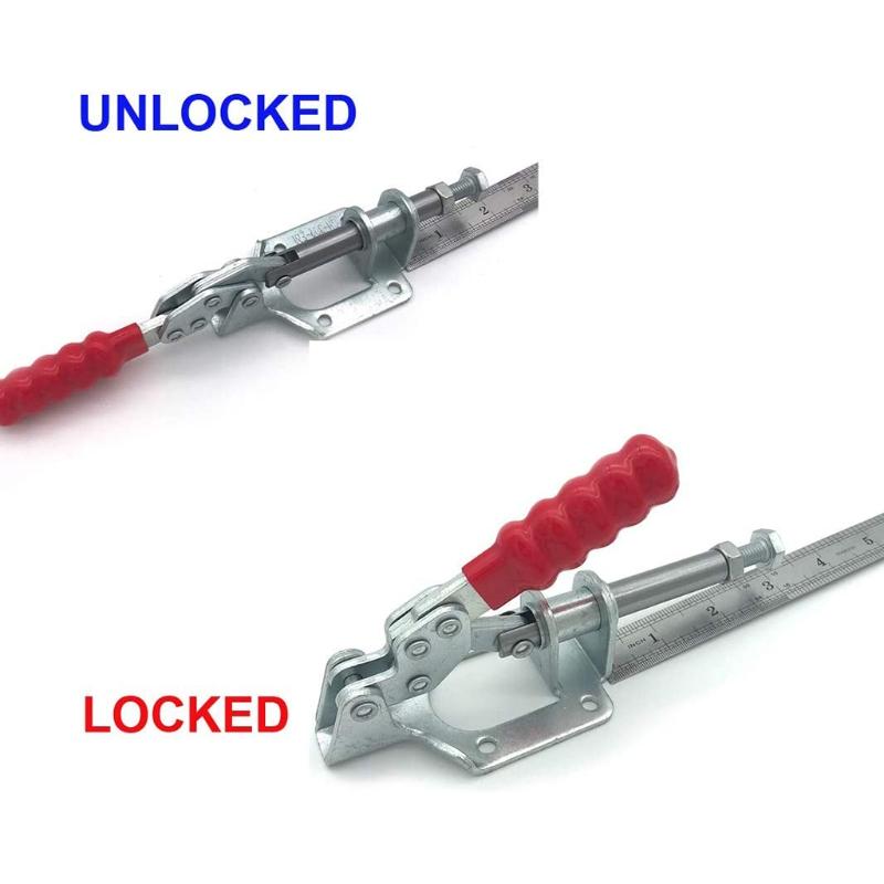 Clamp Hand Tool Hand Toggle Clamp Toggle Clamp Iron Galvanized Quick Fixed Toggle Clamp Holding for latches Push Pull Acti