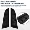 A58X-Stylish Right And Left Side Front Bumper Vent Covers For Subaru Impreza WRX STI 2006-2007