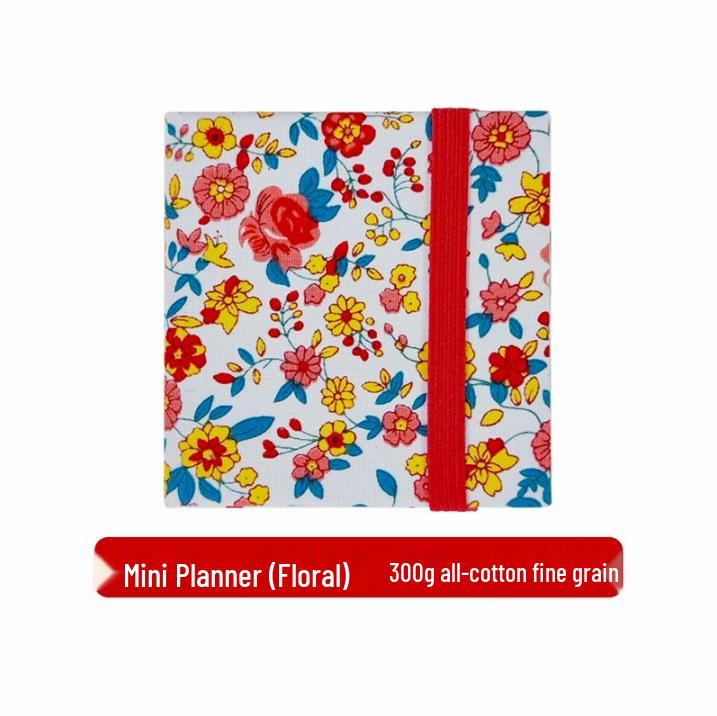 Zun Jue Portable 100% Cotton Watercolor Accordion Journal, 300g Fine Grain Fabric Book for Art Students
