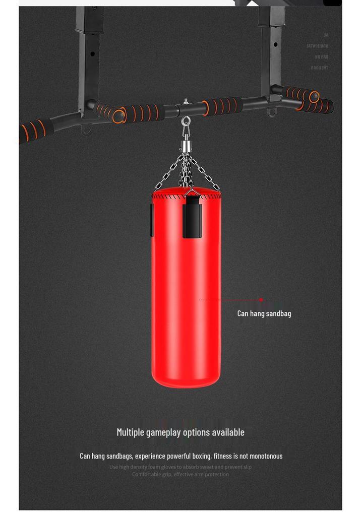 Wall Mounted Thickened Pull-Up Bar for Indoor Fitness