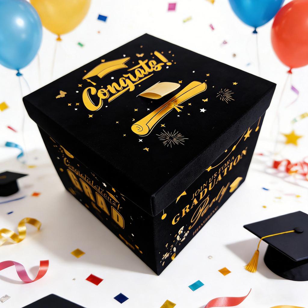 Flying Butterfly Explosion Gift Box Surprise Butterfly Box Christmas Greeting Cake Box Festival Gift Box