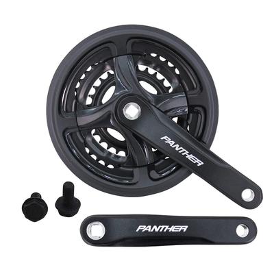 PANTHER Road Bike Crankset for Crank 170L Bike/Mountain Road/Cross, Teeth 28/38/48T, Length