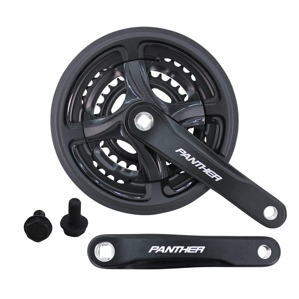 

Genuine PANTHER Road Bike/Mountain Bike Crankset, Teeth: 28/38/48T, Crank Length: 170L