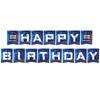 Game on Party Blue Handle Disposable Cutlery Cup Plate Napkin Banner Tablecloth Boy Game Birthday Party Decoration Supplies
