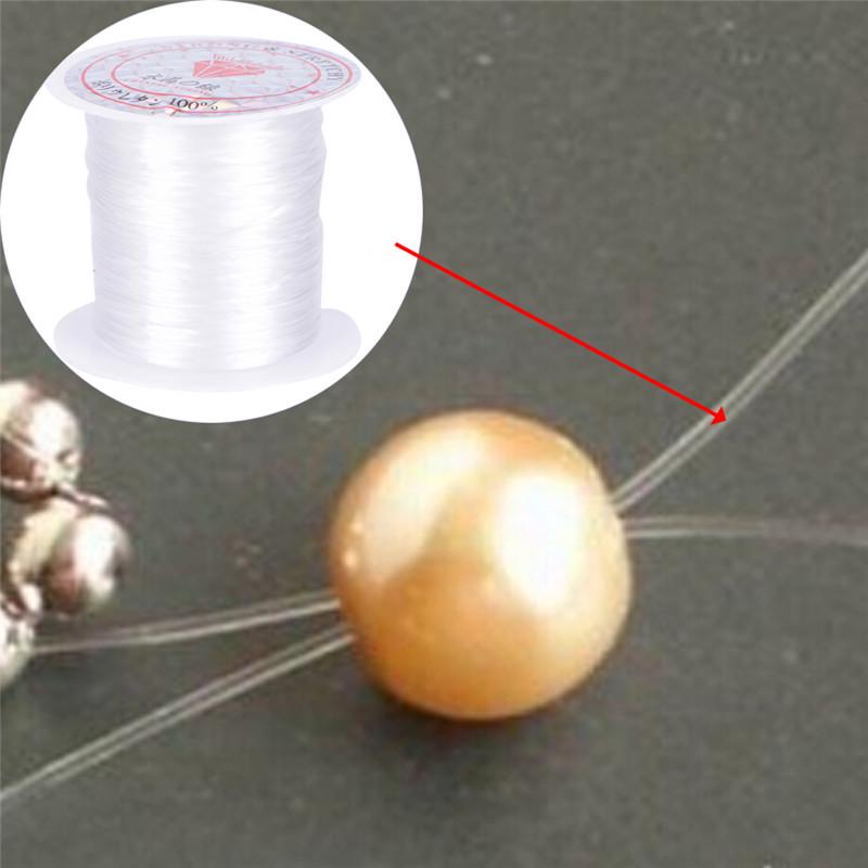 0.8Mm Crystal Beads Lines Elastic Cord Diy Handmade Beaded Line Hand Chain Line Hot