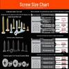 PVC Edge Banding Hole Punch Tool with 8mm Puncher & Guide Screw for Drywall Nail Concealing