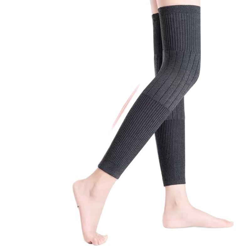 Unisex Cashmere Knee Protectors, Wool Leg Warmers Thickened and Fleece-lined Leg Warmers for Cold Legs and Joints