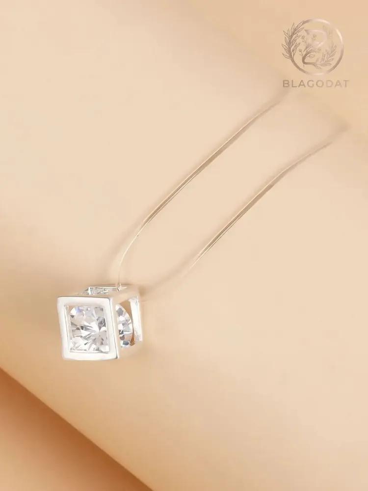 Klarer Fischfaden Choker Halskette - Transparente Verstellbare Halskette für Damen - Modeschmuck