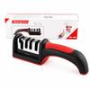 Four-Stage Manual Kitchen Knife Sharpener for Chef and Slicing Knives