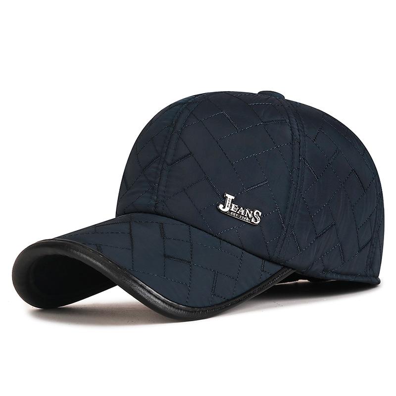 Northwood Winter Verdickte Winddichte Warme Ohrenschutz Gitter Baumwollmütze für Männer Trucker Caps Kältefeste Mütze