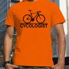 Cycologist Bicycle Lover Shirts Bicycle Gift Ideas Men Summer Short Sleeves Oversized Tee Unisex Mountain Bike Sport Man Tees