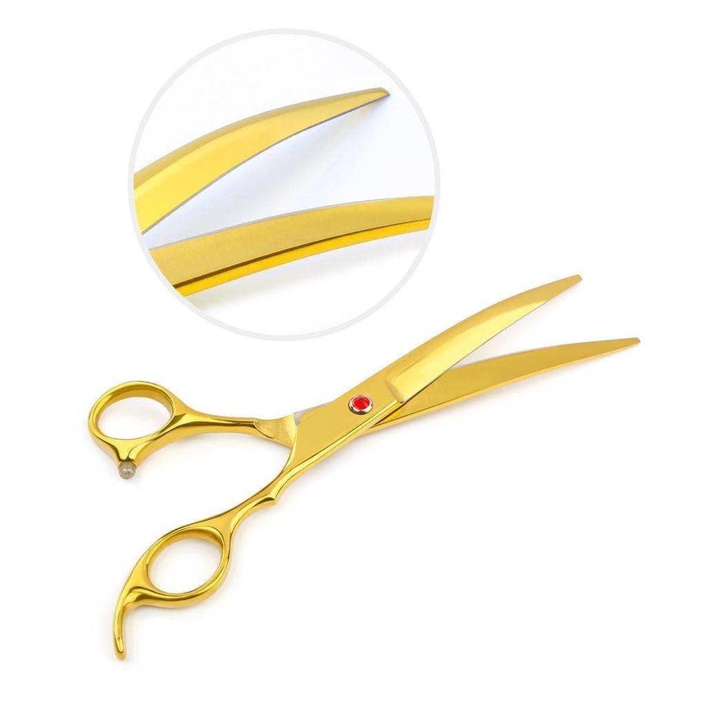 7Inch Pet Grooming Scissors Kit  Stainless Steel Trimming Pet Scissors Tool