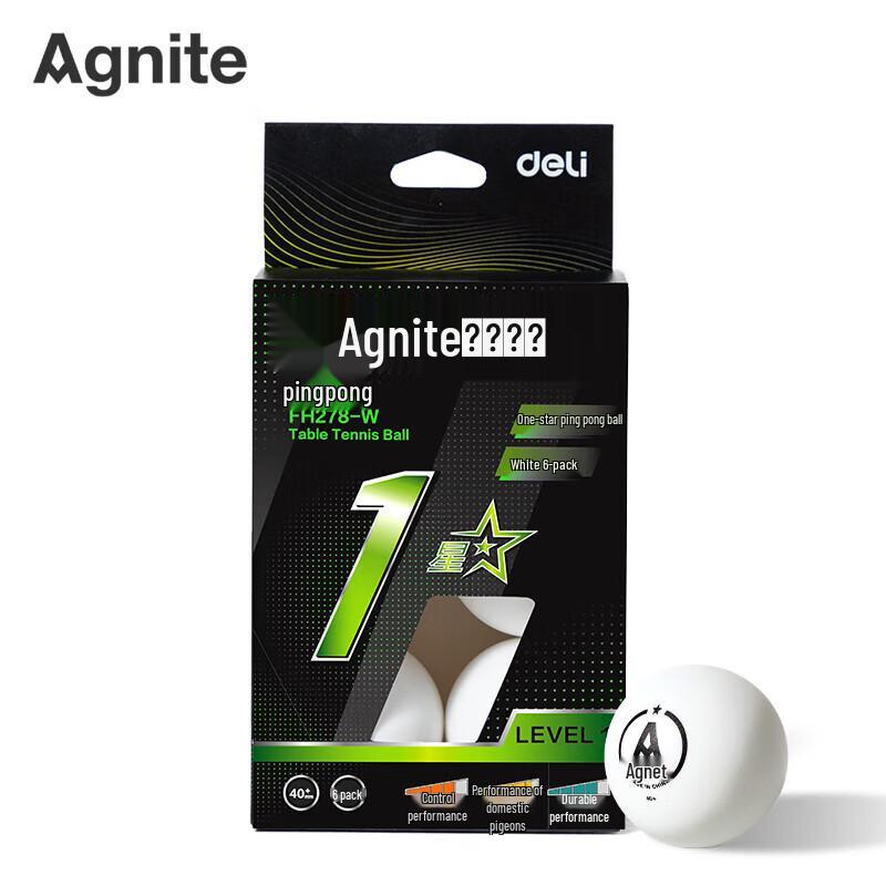 Deli AngerNet FH278-W 1-Star Table Tennis Balls