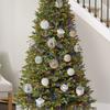 8Pcs Glittering Christmas Ball Ornament Shatterproof Decorative Baubles Christmas Tree Decorations For Wreath Door Wall