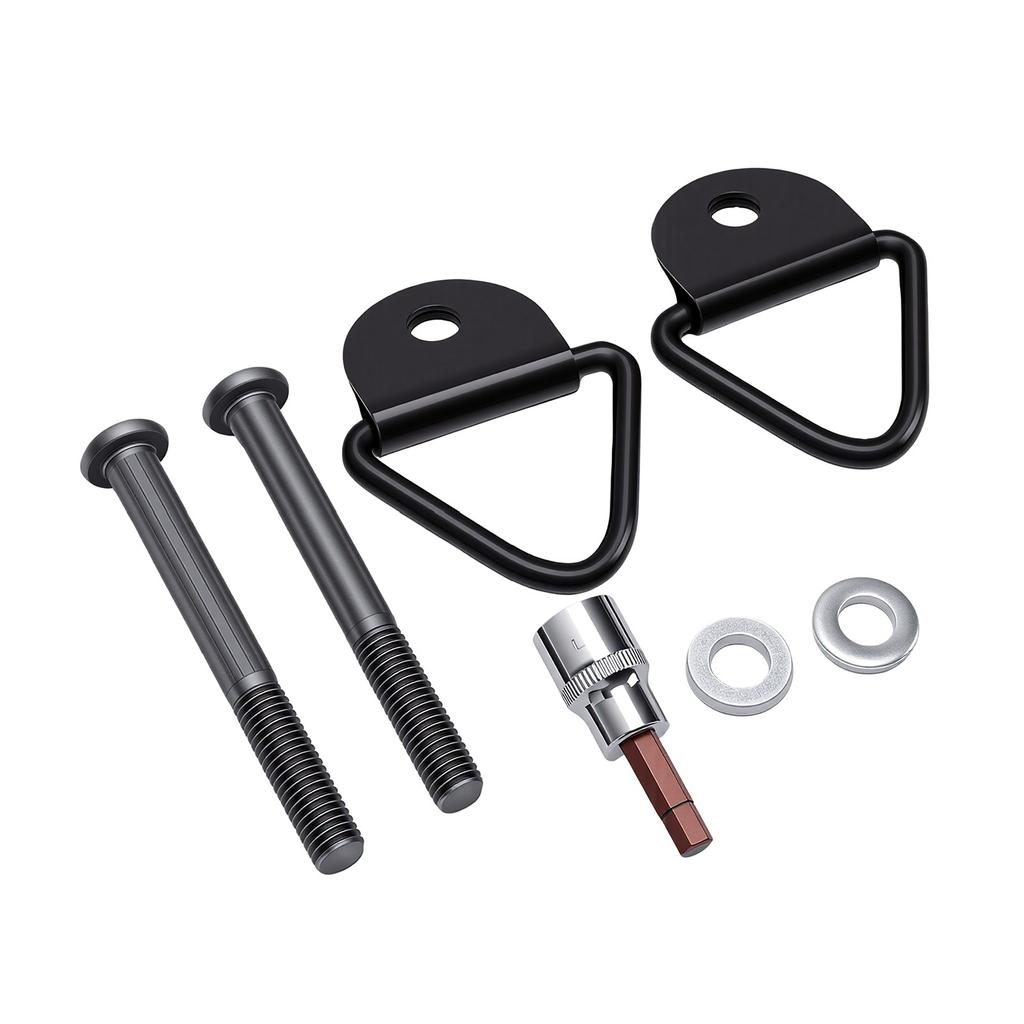 V Ring Truck Bed Tie Downs with Tool Replacement for Toyota Tacoma N200 N300 N400 2005 2025 TA64005