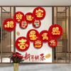 Best Wishes 2025 Snake Year Lucky Pendant Spring Festival Supplies  Home Living Room Decor