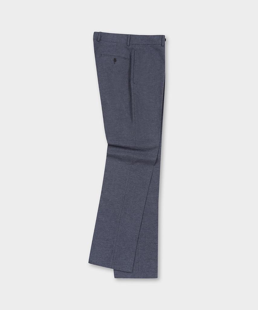 BROOKS BROTHERS Classic Fit Flannel Houndstooth Trousers (Blue) (Bbptmf4723Mef)