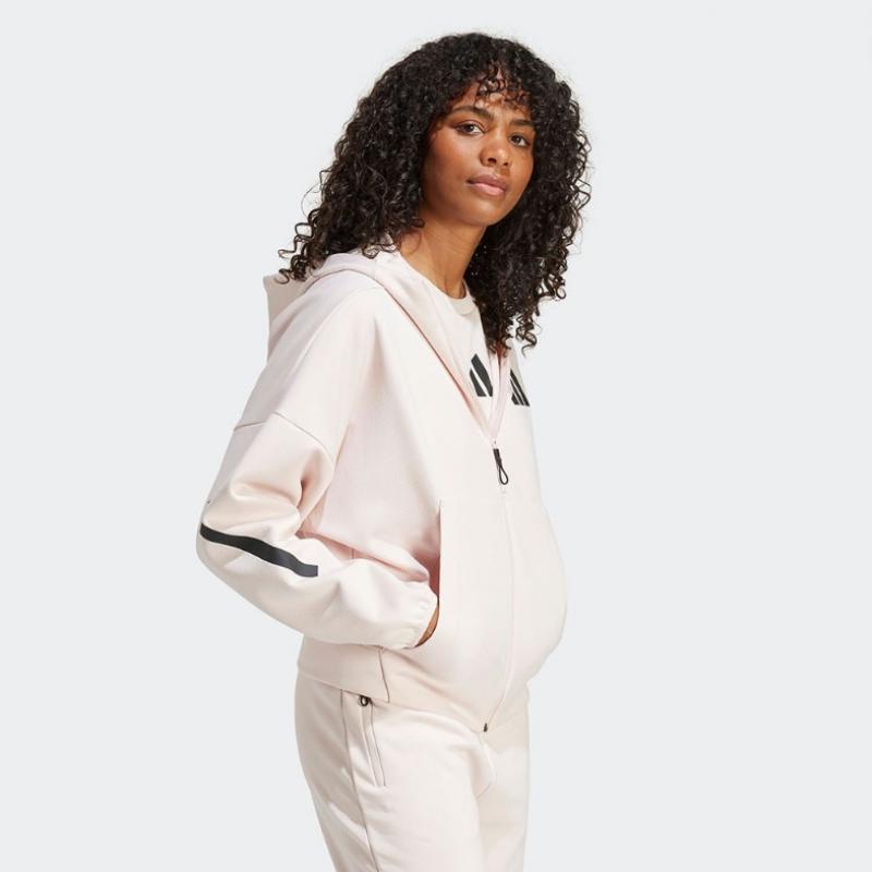 Adidas Z.n.e. Full Zip Hoodie W Pink Jf4789 – buy the best