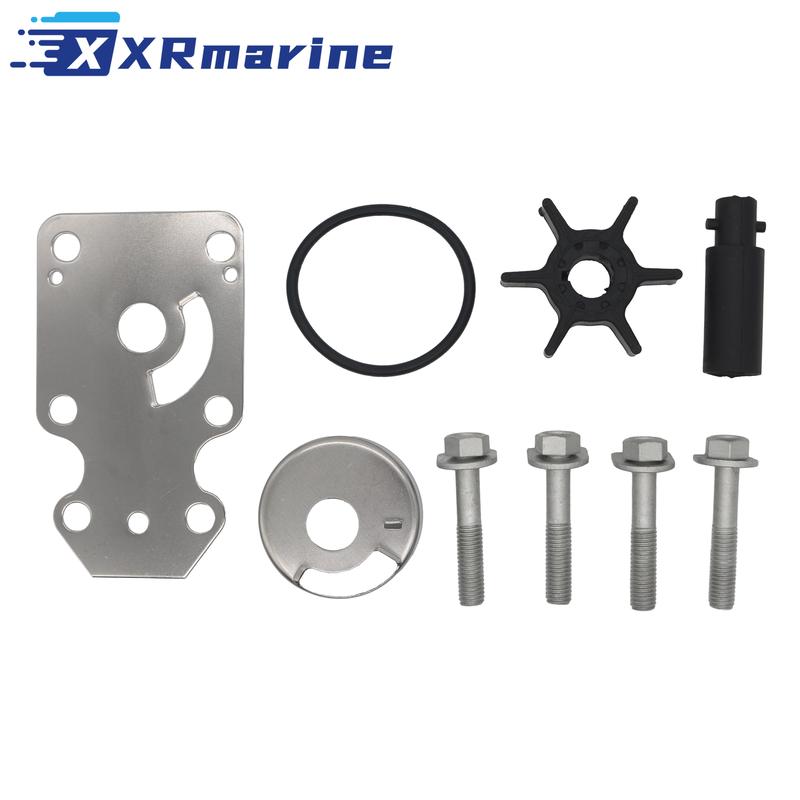Kit de révision de turbine de pompe à eau 69G-W0078-00 pour Yamaha 4 temps T8 T9.9 Modèle hors-bord 69G-W0078-01 69G-W0078-03 Sierra 18-3475