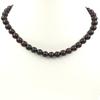 8mm Natural Iron Tiger Eye Gemstone Beads Adjustable Necklace 17-20" Handmade Pretty Coker For Gift 8BN-35