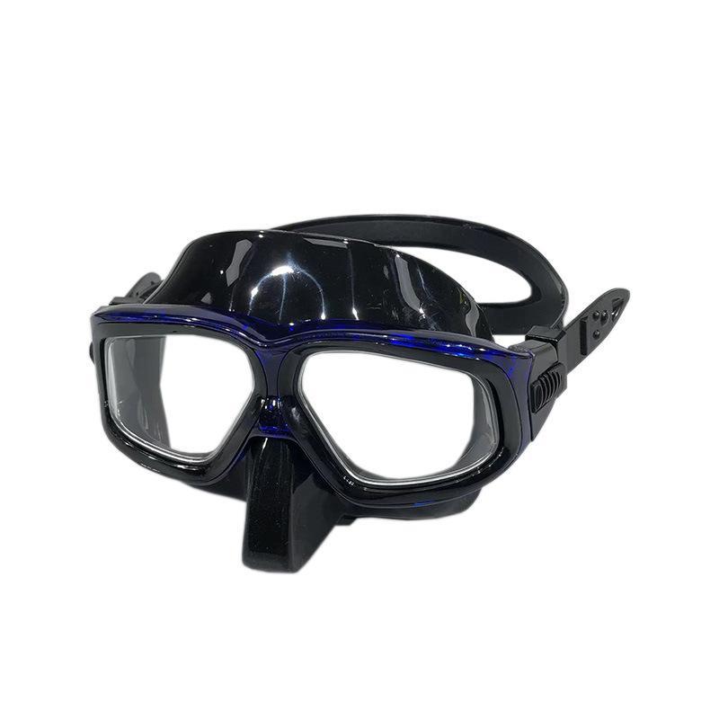 Free Anti-fog Diving Goggles Transparent Silicone Snorkeling Mask