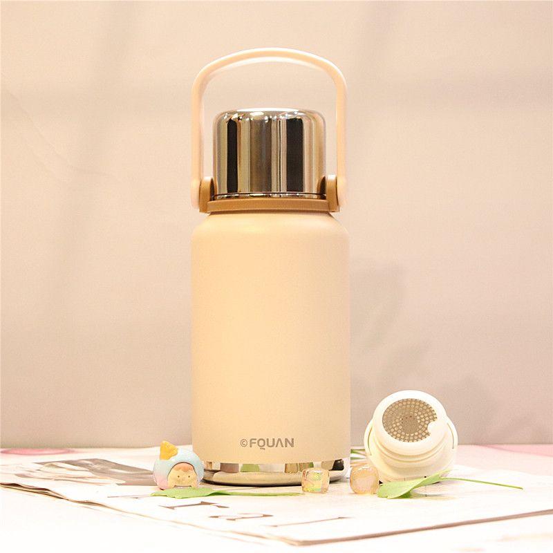 Stylish Thermos Flask for Outdoor Use, Large-Capacity Thermos Cup, Tea Brewing Pot, Household Hot Water Thermos Bottle, Travel Water Bottle