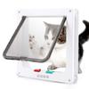 Cat Dog Door Flap Extra with 4 Way Locking Security Flap Door Weatherproof Pet Door Kit for Dog Cat Kitten Puppy Safety