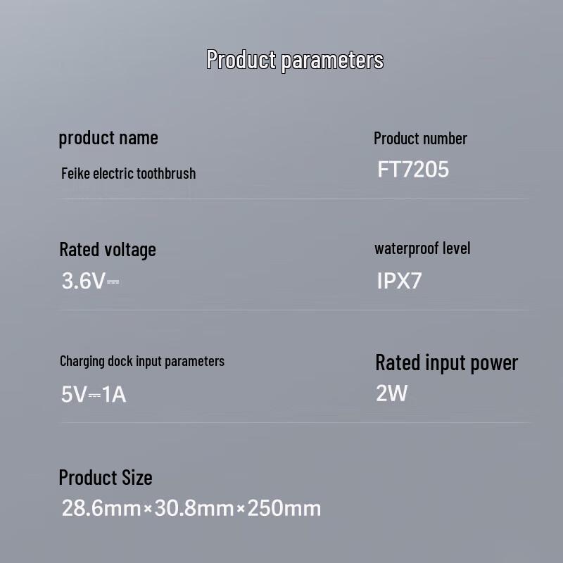 FLYCO FT7205 Sonic Electric Toothbrush