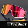 Kapvoe Polarisierte Sportsonnenbrille Radbrille Mountainbike-Brille Angelbrille Herren Damen Sonnenbrille Sportbrillen