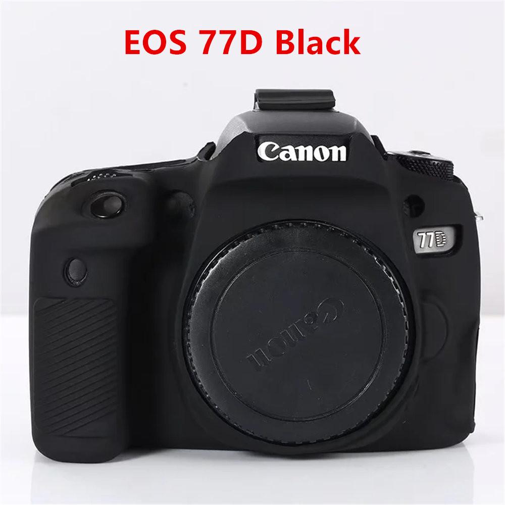 Soft Silicone Armor Camera Body Case For Canon EOS R10 R7 RP R6 R 7D 77D 600D 650D 700D Shockproof Cover