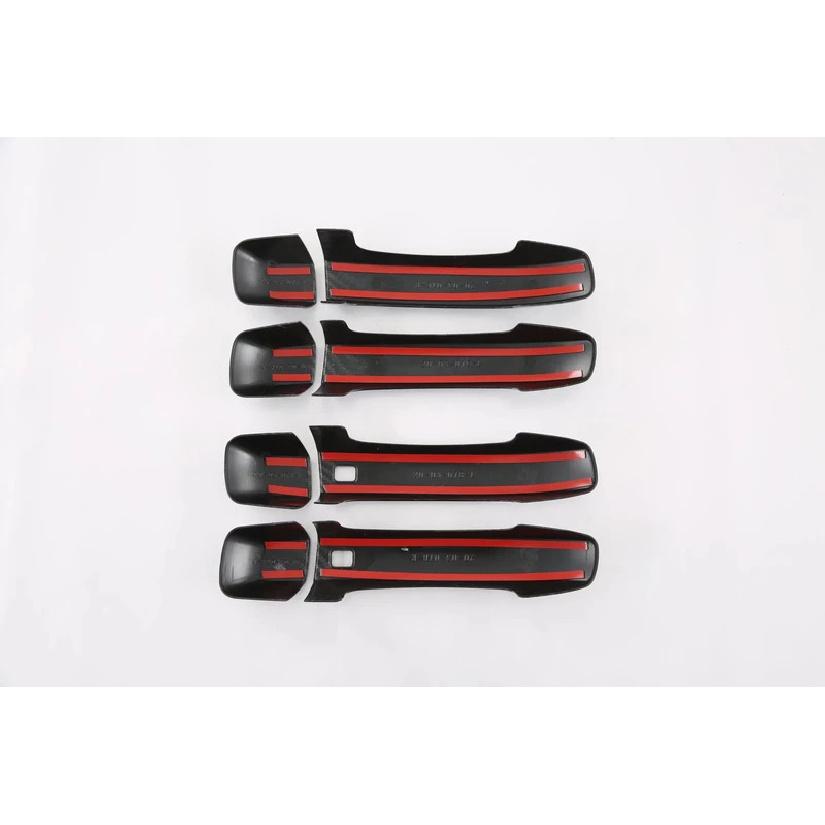 Für Kia Mohave Borrego HM2     ABS Kohlefaser Türgriffabdeckung Türschalenrahmen Verkleidungen Auto Styling Zubehör