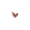 MamacitaSlay Lovely Diy Colored Zircon Keys Heart Aircraft Sun Stars Rainbow Stainless Steel Charms For Jewelry Making For Women