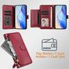 For Itel Power 70 4G Case Zipper Pocket Multiple Card Slots Leather Phone Cover