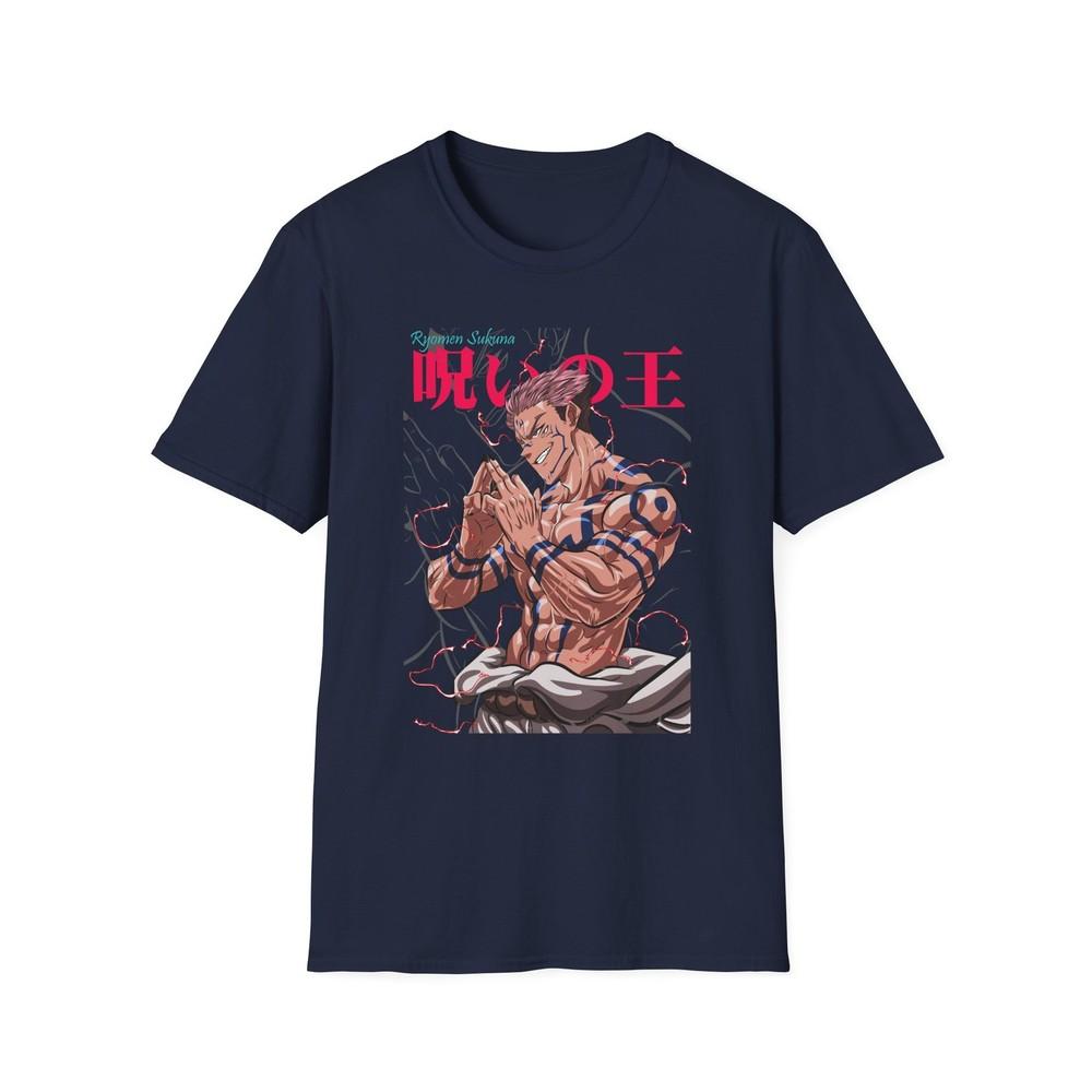 Ryomen Sukuna Jujutsu Kaisen TShirt Anime Manga Camiseta S