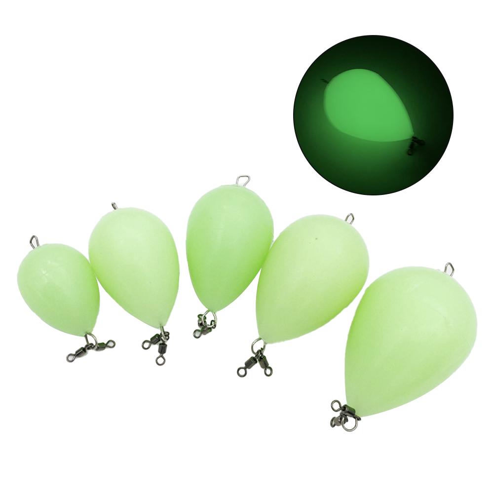 Perfectly Balanced Night Fishing Luminous Egg Float for Accurate Casting