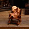 Zen Monk Resin Ornaments: Creative Chinese Home Decor for Porch or Bookcase Housewarming Gifts