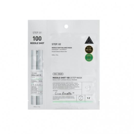 

VT Pro Cica | Коллаген | Reti-A | Vita-Light | Hydrop Reedle Shot 100 2Step Гидрогелевая маска-лист 34,5 г *4 шт. VT Reedle Shot 4PCS