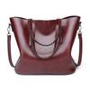 New women's bag oilskin tote bag fashionable women's large bag single shoulder crossbody women's bag