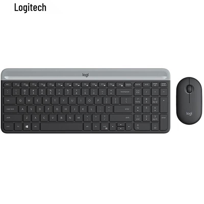 Logitech MK470 Slim Wireless Keyboard and Mouse Combo