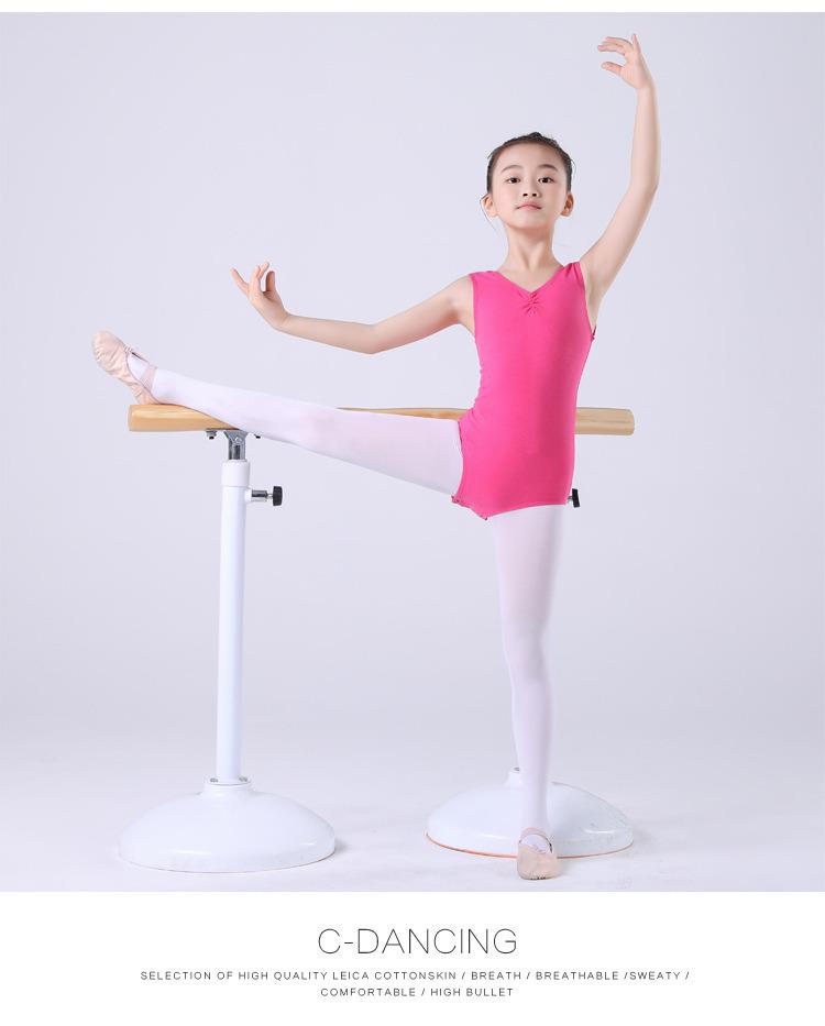 Girls' Summer Ballet Dance Leotard - Versatile Strappy Vest for Chinese Dance Exams.