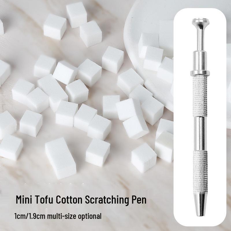 

Mini Tofu Nail Art Gradient Sponge & Smudge Tool Set