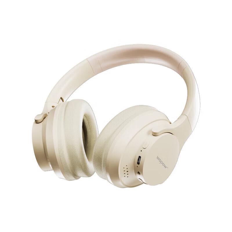 WOPOW BTS01 Over-Ear Active Noise Cancelling Bluetooth Headphones