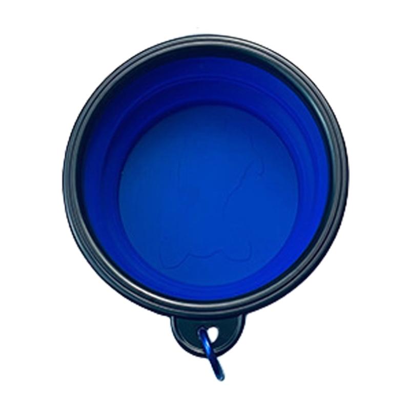 

Durability Travel Pet Bowl Compacts Folded Dog Bowl Convenient Outdoor Bowl for Convenient Outdoor Use синій
