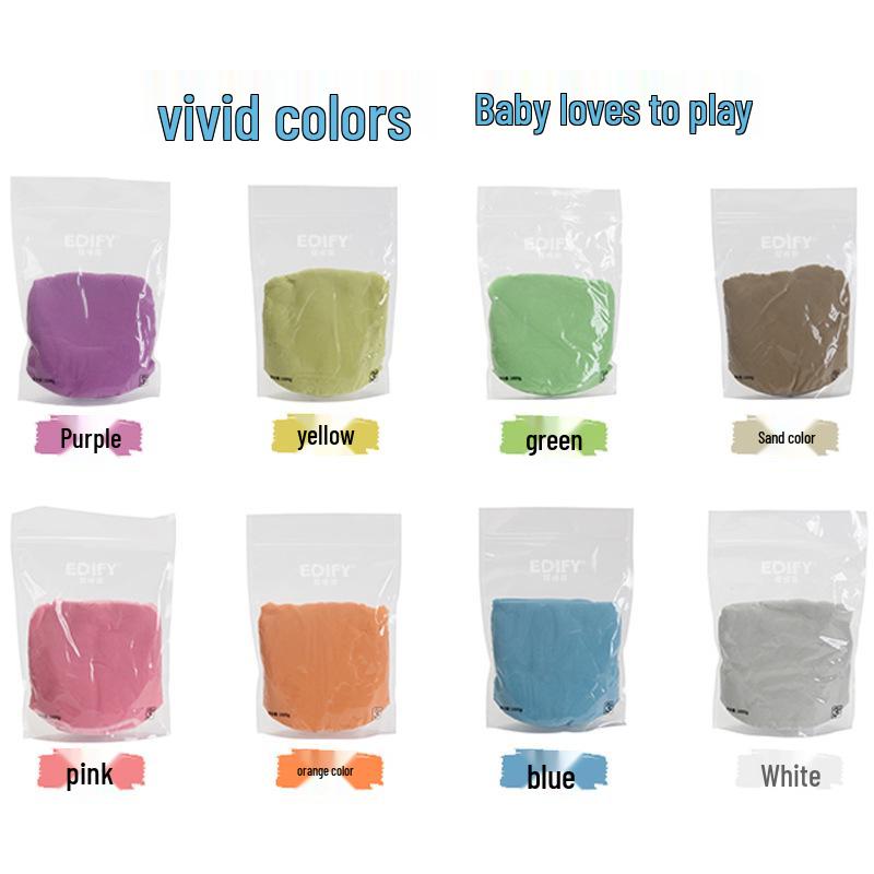 Magic Sand 1kg Bag - Colorful, Safe Toy Sand for Kids' Beach Playgrounds and Kindergartens