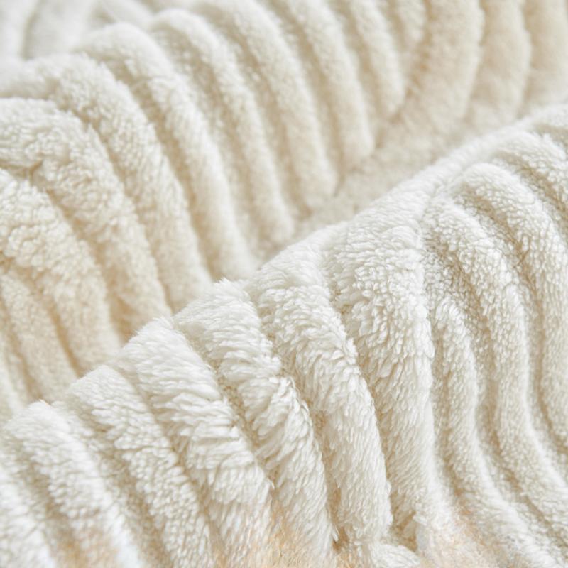 Winter Einfarbig Sofabezug Dick Rutschfest Dreidimensional Plüsch Sofa Handtuch Heimdekoration Sofa Rückenlehne Armlehne Bezug Tuch Couchkissen