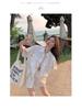 Korean Style Casual Short-Sleeve Shirt and Shorts Two-Piece Set - Slimming Summer Petite Fit