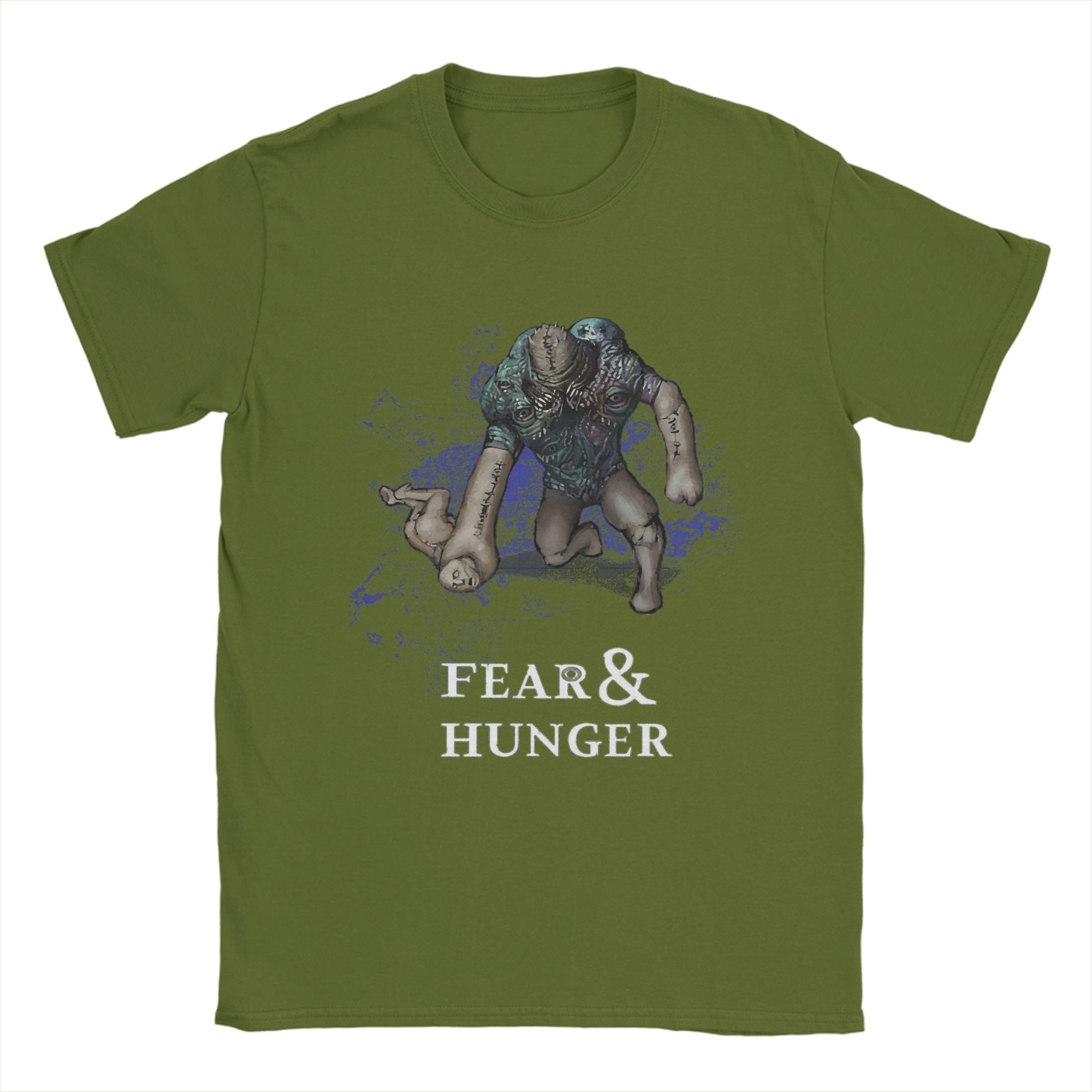 Men Fear and Hunger Termina T Shirts Cotton Clothes Vintage Short Sleeve Crewneck Tee Shirt 6XL T-Shirt 4XL